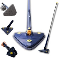 Mop Triangular Giratório 360° com Microfibra Lavável - Limpeza Eficiente em Todos os Cantos - imagem 1