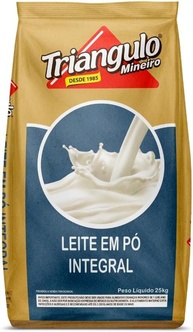 Leite em Pó Integral, Pacote de 25Kg, Triângulo - imagem 1