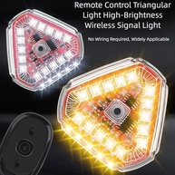 Luz Estroboscópica LED Triângulo Sem Fio para Veículos: Segurança e Estilo com Controle Remoto - imagem 3