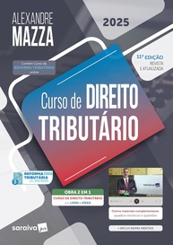 Curso de Direito Tributário 11ª Edição 2025: Domine a Matéria com o Professor Mazza - imagem 1