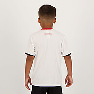 Camisa São Paulo Stencil Juvenil Branca - Estilo e Paixão para Jovens Tricolores - imagem 2
