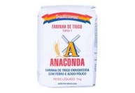 Farinha De Trigo Anaconda Tipo1 1kg - imagem 3