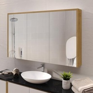 Espelheira Trindade 3 Portas com Amortecedores - Design Moderno e Funcionalidade - imagem 2