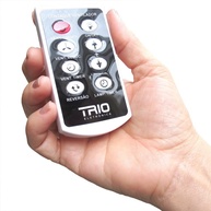 Controle Remoto TRIO Slim para Ventilador de Teto com Luz – Conveniência e Estilo no Ambiente - imagem 1