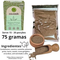 CoCook Kit Trio Presente 100% Natural Tempero Frango Sabor Myanmar 75g, Tempero Chimichurri Sabor Andes 75g com Pano de Copa para Dia das Mães, Dia dos Namorados, Dia dos Pais, Páscoa, Presentes, Natal, Casamento - imagem 5