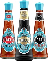 Firelli - Trio de Pimentas Hot, Extra Hot e Trufado - 148ml (3 Unidades) - imagem 1