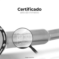 Escapamento Racing 3 Trioval Preto para Honda Titan KS/ES 150 (2004-2008): Potência e Estilo! - imagem 3