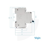 Disjuntor Tripolar Elgin 6A Curva C 3KA: Proteção Essencial para seus Circuitos - imagem 4