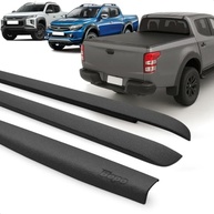 Kit Protetor de Caçamba L200 Triton 2017-2024: Aba Lateral e Tampa Traseira Anti-Risco - imagem 2