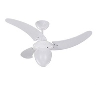 Ventilador Búzios Max com Lustre 110/127V 3P - Tron Branco | Design Moderno e Iluminação Integrada - imagem 3