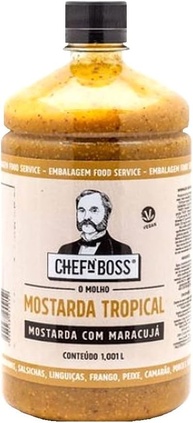 Mostarda Tropical com Maracujá 1L - Chef n' boss - imagem 1