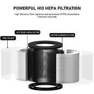 Filtro HEPA True 3-em-1 para Medify MA-14 | Substituição Premium com Até 99,97% de Eficiência - imagem 4