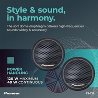 Tweeter Pioneer TS-T15: Som Cristalino e Potência de 120W para seu Carro - imagem 5