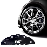 Kit 2 Capas Pinça de Freio Automotivo TSI - Design Esportivo PRETO - imagem 3