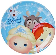 Jogo de Talheres Frozen Disney Azul - Kit Refeição Infantil em Melamina com Design Tsum Tsum - imagem 4