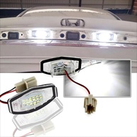 Ilumine Sua Placa: Lâmpadas LED Brancas para Acura RL, TSX, RDX e Honda Civic, Accord, City, Legend - imagem 1