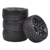 Conjunto de 4 Pneus de Borracha TT-02 1:10: Tração e Durabilidade para seu RC - imagem 5