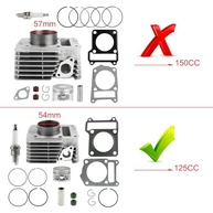 Kit Anel de Pistão Cilindro FLYPIG para Yamaha TTR125 (2000-2005) - Reposição Premium - imagem 4