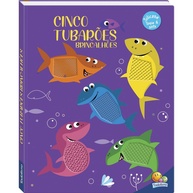 Tubarões Brincalhões: Livro Toque & Sinta! - imagem 1