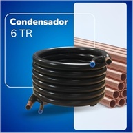 Condensador Serpentina Tube-in-Tube 6 TR em Cobre - Alta Eficiência Térmica - imagem 3