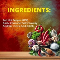 Pasta de Pimenta Vermelha Picante Tunisiana Harissa Tubo 70g - imagem 4