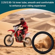 Kit 2 Tubos Internos 2.25/2.50-16 para Dirt Bike e Pit Bike - Haste TR4 - imagem 4