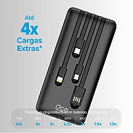 Power Bank i2GO 10000mAh: Carregue Tudo! - imagem 2