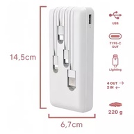 Power Bank 10.000mAh H'maston: Carregue Tudo! - imagem 2