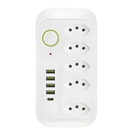 Extensão Inteligente 6 Tomadas + 3 USB: Organize e Carregue Tudo com Segurança! - imagem 2