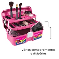 Maleta de Maquiagem Rosa: Organize Tudo! - imagem 2