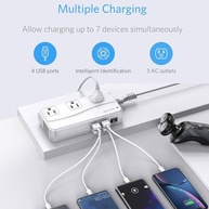 Adaptador Universal BESTEK 250W: Carregue Tudo em Qualquer Lugar com USB e Tomadas Globais - imagem 5