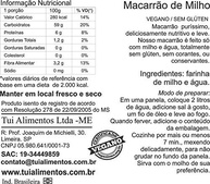 TUI ALIMENTOS Macarrão De Milho Espaguete 500 G - imagem 3