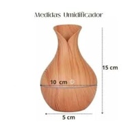 Aromatizador Umidificador Difusor Ambiente Tulipa LED USB Premium - RILEWA® - imagem 4