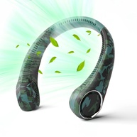 Ventilador Pessoal Sem Pás PenKou - Resfriamento Omnidirecional 360°, 60 Pás de Turbina Dupla, 4000mAh - imagem 1