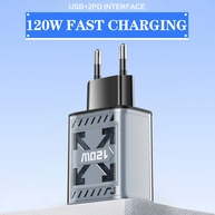 Carregador 120W: Turbo para Seus Dispositivos! - imagem 2
