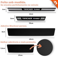Protetor de Soleira Adesiva Elegance Tracker Turbo 2020-2024 (4 Portas) - imagem 4