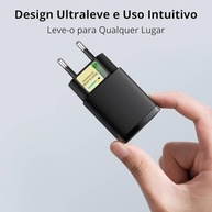 Carregador Turbo 20W Universal: Samsung, Motorola, iPhone 15/16 - Rápido Android/iOS + Cabo USB-C 1m - imagem 3