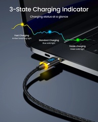 Cabo USB-C 140W AOHI Magline+ – Carregamento Turbo! - imagem 3