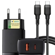 Carregador Turbo 20W Universal: Samsung, Motorola, iPhone 15/16 - Rápido Android/iOS + Cabo USB-C 1m - imagem 2