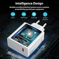 Carregador Turbo 120W Xiaomi: Carga Rápida! - imagem 3