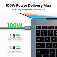 Cabo USB-C UGREEN 100W: Carregamento Turbo! - imagem 2