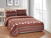 Conjunto de Cortinas Rústicas Utah: Isolamento Térmico e Estilo Sudoeste em Azul Turquesa e Marrom - imagem 3