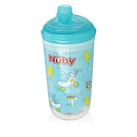 Copo Pisca-Pisca Nuby com Bico Rígido 300ml - Turquesa | Térmico, Antivazamento e Livre de BPA - imagem 5