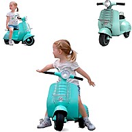 Lambreta Elétrica 6V: A Mini Moto Turquesa! - imagem 2