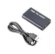 Adaptador Conversor Ps2 Audio Vídeo Av Para Cabo Hdmi Tv - imagem 1