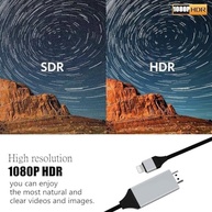 Cabo HDMI Certificado Apple MFi para iPhone: Transmita em HD 1080p para TV - imagem 5
