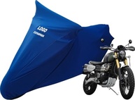 Capa de Tecido Premium para Triumph Scrambler/Street Twin - Proteção Azul Elegante - imagem 2