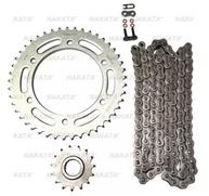 Kit Relação Nakata Cbx 250 Twister (01-08) com Retentor e Graxa Branca - Performance e Durabilidade - imagem 5