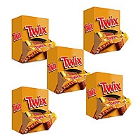 Twix em Kit: 5 Caixas com 30 Barras Deliciosas! - imagem 1