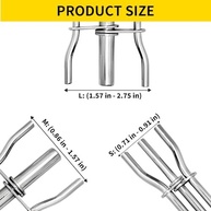 Kit Ferramentas Instalação Vedação Hidráulica Cilindro Pistão U-Cup - imagem 5